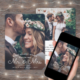 Tarjeta Festiva Deseos Del Nuevo Sr. Y La Sra. - Newlyweds 2 Foton