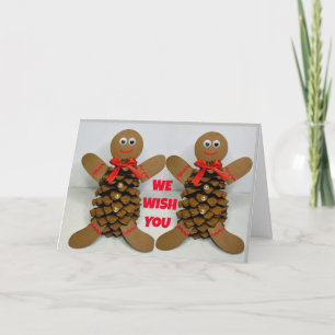 TARJETA FESTIVA *DESEOS DULCES* A MI CORAZÓN EN NAVIDADES