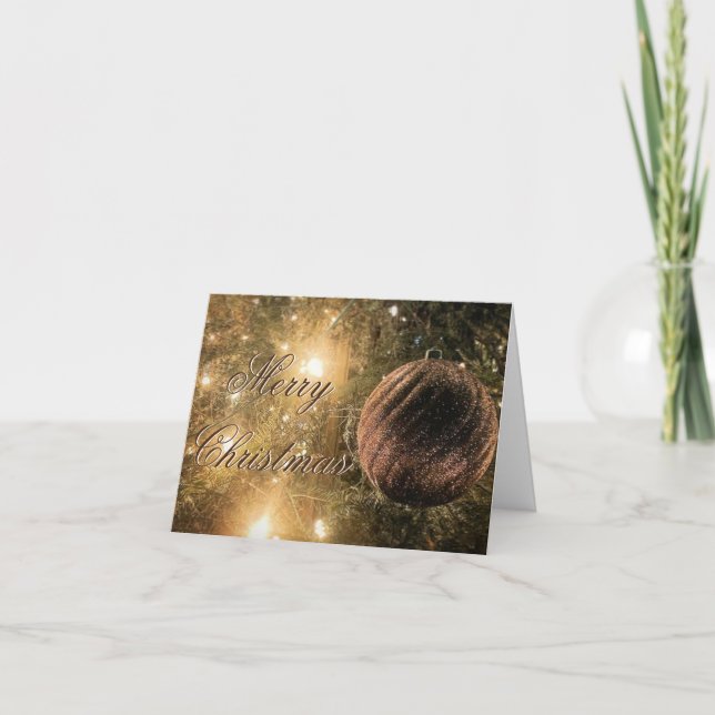 Tarjeta Festiva Deseos más cálidos (Anverso)