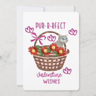Tarjeta Festiva Deseos perfectos de San Valentín 
