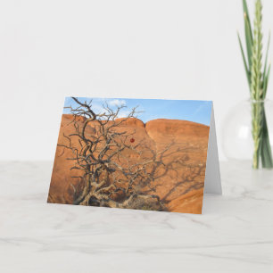 Tarjeta Festiva Desierto Tannenbaum