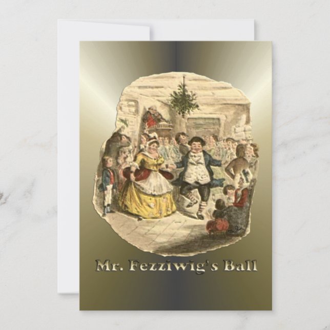 Tarjeta Festiva Despacho de Navidades - Carol de Navidades (Anverso)