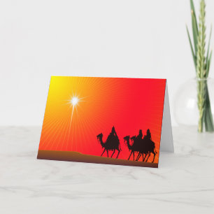 Tarjeta Festiva Después de la estrella - modificada para