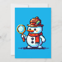 Detective Snowman - Gracioso misterio del invierno