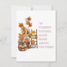 Tarjeta Festiva Día de Acción de Gracias