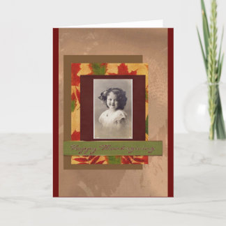 Tarjeta Festiva Día de Acción de Gracias-2