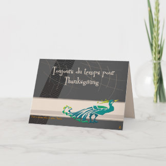 Tarjeta Festiva Día de Acción de Gracias de Toujours