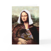 Día de Acción de Gracias Mona Lisa Peregrina con P