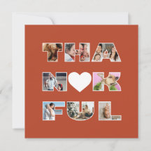 Día de Acción de Gracias Terracotta Collage de fot