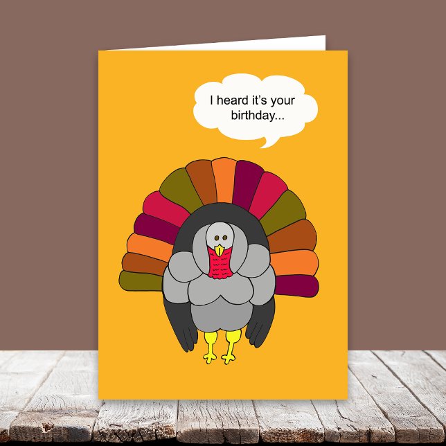 Tarjeta Festiva Día de Acción de Gracias - Turquía (Subido por el creador)