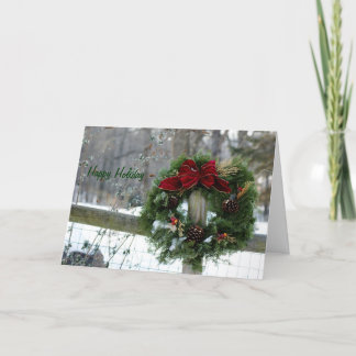 Tarjeta Festiva Día de fiesta feliz