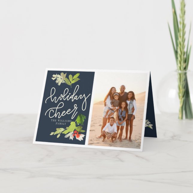 TARJETA FESTIVA DÍA DE FIESTA FELIZ (Anverso)