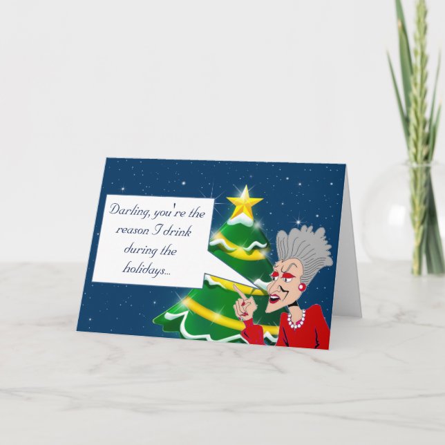 Tarjeta Festiva Día de fiesta sabio #1 de saludo (2015) de la (Anverso)