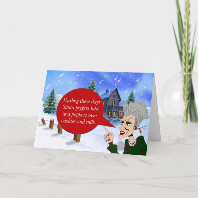 Tarjeta Festiva Día de fiesta sabio #2 de saludo (2015) de la (Anverso)