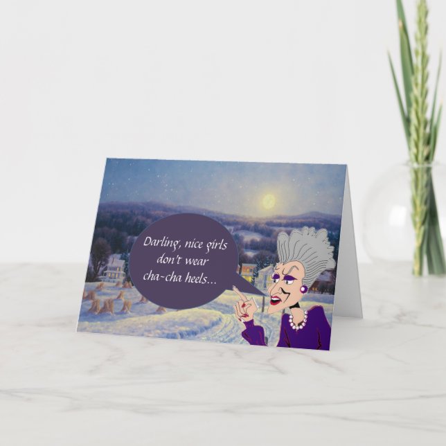 Tarjeta Festiva Día de fiesta sabio #3 de saludo (2015) de la (Anverso)
