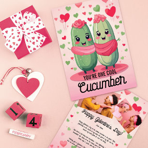 Tarjeta Festiva Día de la Amistad con el Cucumber en Guay