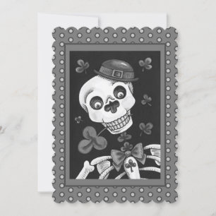 Tarjeta Festiva DÍA DE LA LEPRECHAUN MUERTA, ST. PADDY'S DAY Flat