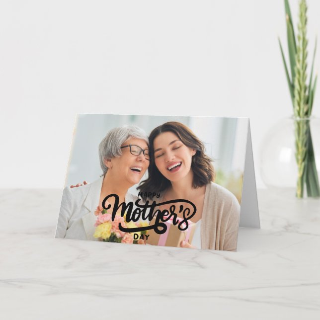 Tarjeta Festiva Día de la Madre  (Anverso)