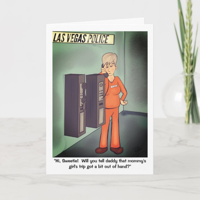 Tarjeta Festiva Día de la Madre de los chicas (Anverso)