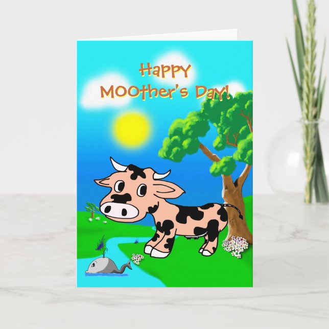 Tarjeta Festiva Día de la Madre de príncipes rosados con juego de  (Anverso)