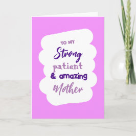 Tarjeta Festiva Día de la Madre Moderno