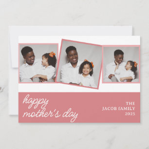 Tarjeta Festiva Día de la Madre moderno minimalista 3 foto
