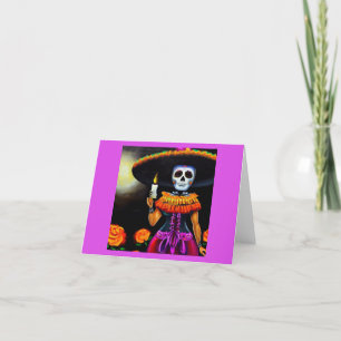 Tarjeta Festiva Día de la Muerte 2