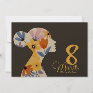Tarjeta Festiva Día de la mujer
