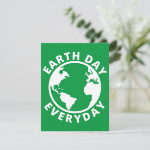 Tarjeta Festiva Día de la Tierra Todos los Días - Día de la Tierra