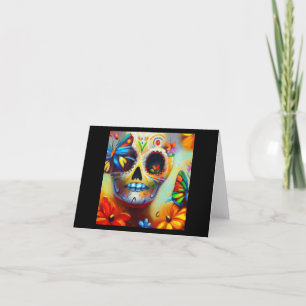 Tarjeta Festiva Día de las Mariposas Muertas 2