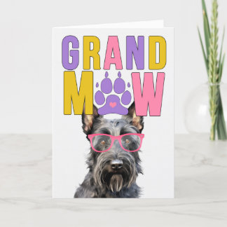 Tarjeta Festiva Día de los abuelos del GrandDOG en Escocia