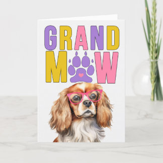Tarjeta Festiva Día de los abuelos del GrandDOG King
