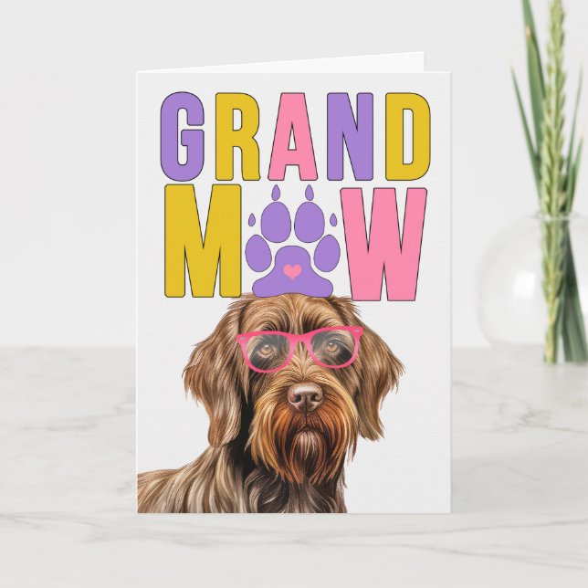 Tarjeta Festiva Día de los Abuelos Graciosos de GrandMAW (Anverso)