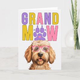 Tarjeta Festiva Día de los Abuelos Graciosos de GrandMAW Caramel D