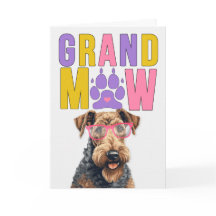 Día de los Abuelos GrandDOG de GrandMAW Airedale