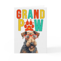 Día de los Abuelos GrandDOG de GrandPAW Airedale