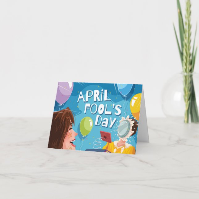 Tarjeta Festiva Día de los Inocentes (Anverso)