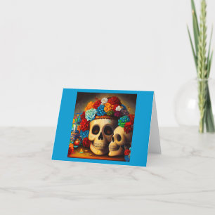 Tarjeta Festiva Día de los muertos
