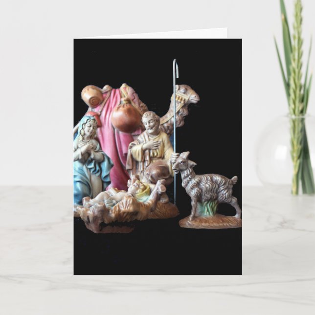 Tarjeta Festiva Día de los navidades (Anverso)