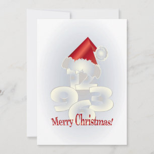 Tarjeta Festiva Día de los navidades