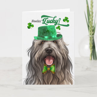 Tarjeta Festiva Día de San Patricio de Bergamasco