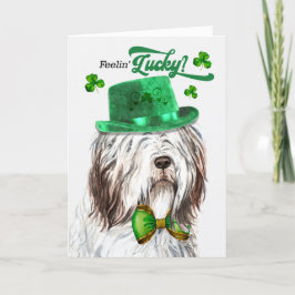 Tarjeta Festiva Día de San Patricio de Feelin