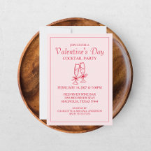 Día de San Valentín Adorable XOXO Rosa Rojo
