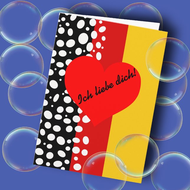 Tarjeta Festiva Día de San Valentín alemán (Subido por el creador)