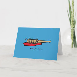 Tarjeta Festiva Día de San Valentín - Batty acerca de ti