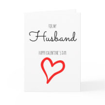 Día de San Valentín con guión Minimalista personal