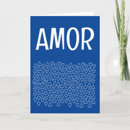 Tarjeta Festiva Día de San Valentín español