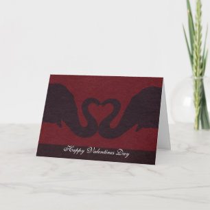 Tarjeta Festiva Día de San Valentín feliz