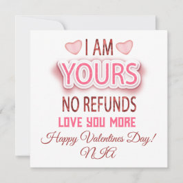 Tarjeta Festiva Día de San Valentín fotográfico cardíaco de No Ree