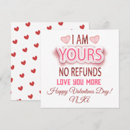 Tarjeta Festiva Día de San Valentín fotográfico cardíaco de No Ree